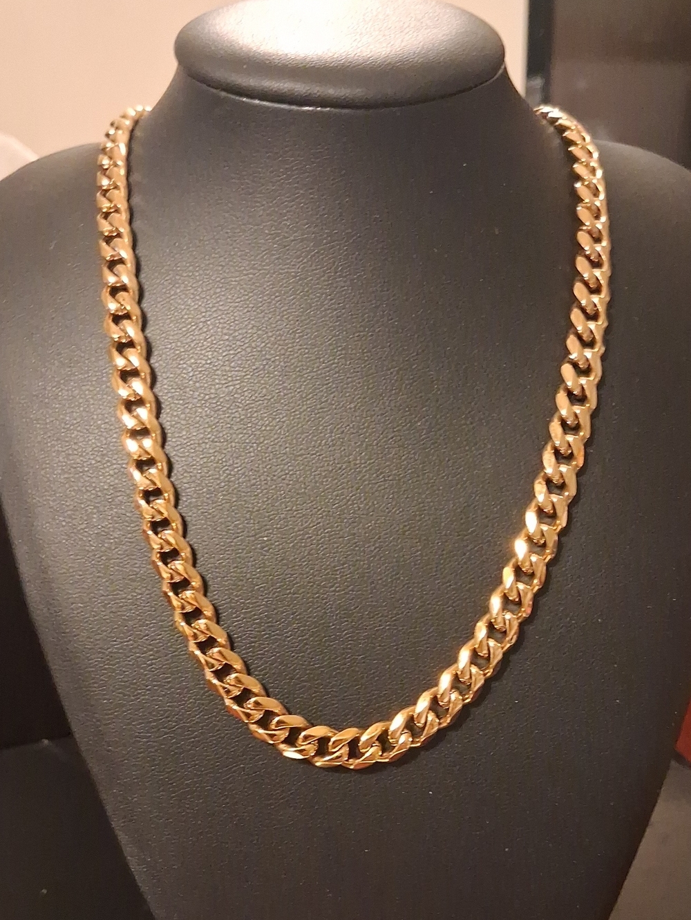 Miami Cuban Link S925 With 18k Gold Plating 5mm 22" New